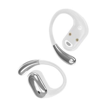 Gembird наушники OWS-01-W Bluetooth, 3 ч воспроизведения, 9 ч с зарядным кейсом, 10 м беспроводной, Li-Poly, 45 г, Ear-hook (OWS-01-W)
