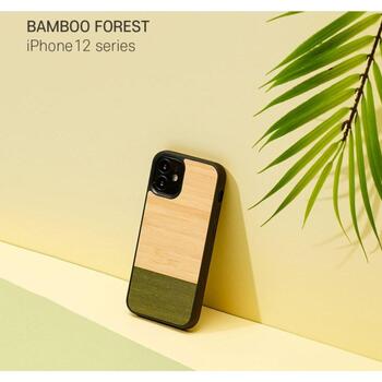 Man&Wood Чехол для iPhone 12 mini M8534B, Зеленый, совместим с Apple iPhone 12 mini, 5.4 дюйма (M8534B)