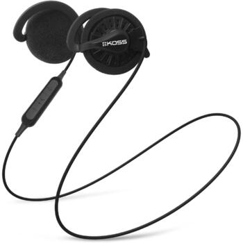 Koss Наушники KSC35WL 196643, Bluetooth, Внутриканальные, Черные, 18ч работы от аккумулятора, Микрофон, Стерео (196643)