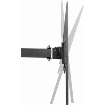 Gembird sienas stiprinājums WM-55ST-03, atbalsta 32-55'' televizorus, VESA 400 x 400 mm, attālums no sienas 105-429 mm (WM-55ST-03)
