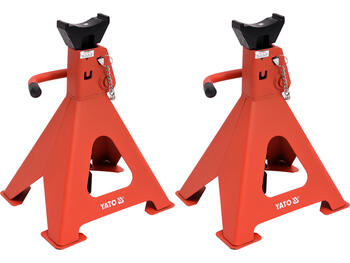 Yato Atbalsta statīvs YT-17312, 6t, 382-580mm, 258x285mm, 100x29mm, 2gab., ķepas tips, pretkorozijas pārklājums (YT-17312)