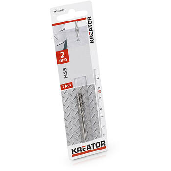 HSS urbis metālam 2x49mm (3gab.) KRT010103 KREATOR (KRT010103)