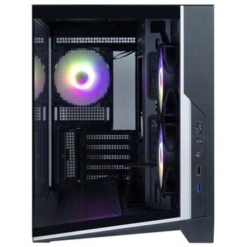 Zalman D30 BLACK, корпус Mini Tower, 3x120mm ARGB вентилятора, 410mm GPU, 160mm CPU кулер, 180mm БП, 360mm радиатор (D30 BLACK)