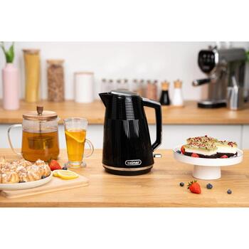 Zelmer Чайник ZCK7656 71507103P, 2200 W, 1.7 л, скрытый нагревательный элемент, 360° поворот, индикатор уровня воды (71507103P)