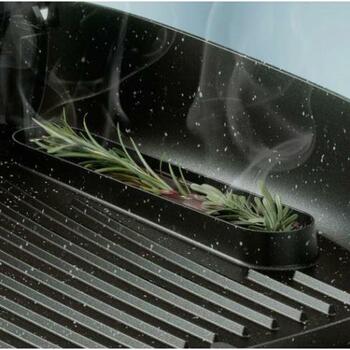 Philips Электрический гриль HD6212/90 2400W, черный, поддон для жира, антипригарное покрытие, копчение (HD6212/90)
