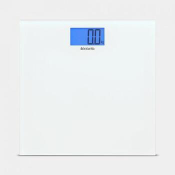 Brabantia 483127 напольные весы, 180кг, 0,1кг, подсветка дисплея, автоотключение, нескользящее основание (483127)