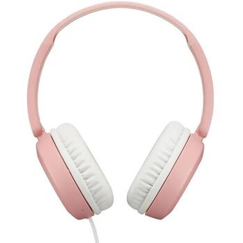 JVC наушники HA-S31M-P-E, 30,6 мм, 10–26 000 Гц, 32 Ω, 1,2 м, 3,5 мм mini-jack, микрофон, пульт, складные, розовые (HA-S31M-P-E)