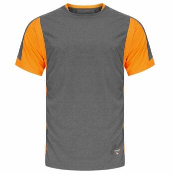 Pesso Breeze футболка MP205_OR-XL, серый/оранжевый, XL, 92% терилен/8% спандекс, 95% полиэстер/5% спандекс, Quick dry (MP205_OR-XL)