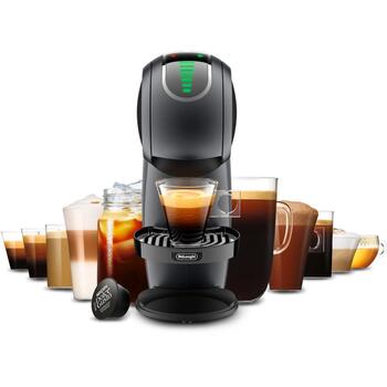 Delonghi Кофемашина EDG426.GY, 1400 W, 0.8 л, 15 бар, черный, автоматическое отключение, капучино (EDG426.GY)