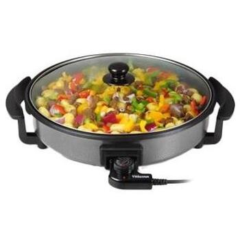 Tristar Multifunkcionāla grila panna PZ-2963, 230 V, 30 cm, 1500 W, fiksēta rokturis, melna (PZ-2963)