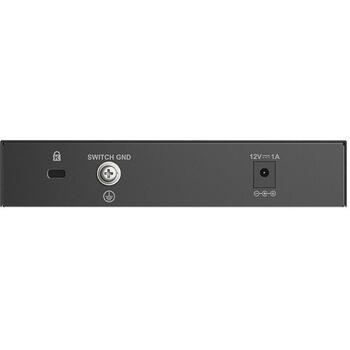 D-Link DMS-108/E galda komutators, 8 porti 2.5G, 40 Gbps, neparvaldams, metala korpuss, bez ventilatora (DMS-108/E)