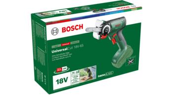 Akumulatora NanoBlade (nanoasmens) zāģis UniversalCut 18V-65 - Bez akumulatora | Uzlādes ierīces 06033D5200 BOSCH (06033D5200)