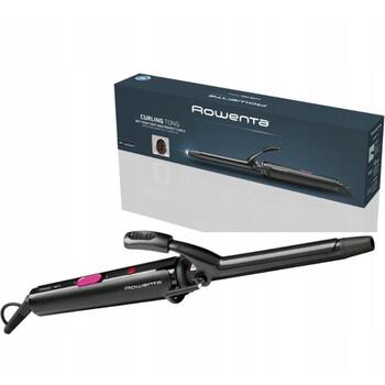 Rowenta Утюг для завивки CF2133F0, 25 W, 180 °C, 16 мм, черный/розовый, керамическое покрытие, 360° поворотный шнур (CF2133)