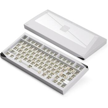 Akko Mineral 01 VIA DIY Kit 6925758632102, 75%, 8000mAh, USB+RF+BT, алюминий, белый, RGB, QWERTY (6925758632102)