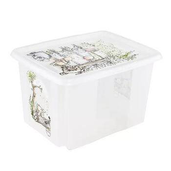 Keeeper Коробка для хранения с крышкой 30L 0612238001238, 45x35x27cm, PP, легкая в очистке поверхность (0612238001238)