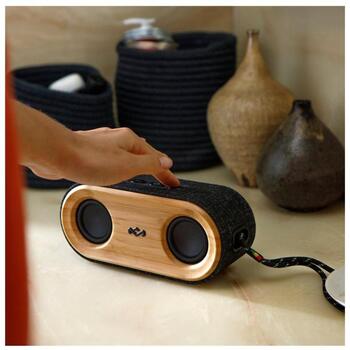 Marley Get Together Mini 2 Динамик EM-JA021-SB, 20Вт, 20ч работы, Bluetooth 5.0, водо- и пылезащита (EM-JA021-SB)