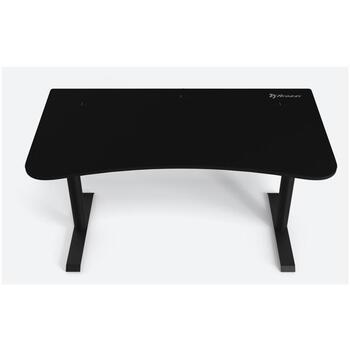 Arozzi Spēļu Galda ARENA-MEDIUM-PBK, 71cm, 140cm, 75.5cm, 2cm, pilnīga mikrošķiedras virsma, kabeļu pārvaldība (ARENA-MEDIUM-PBK)