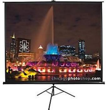 Elite Screens проекционный экран T113UWS1, 113 дюймов, 1:1, 203x203 см, матовый белый, 1.1 gain, 160 градусов угол обзора, ручной (T113UWS1)