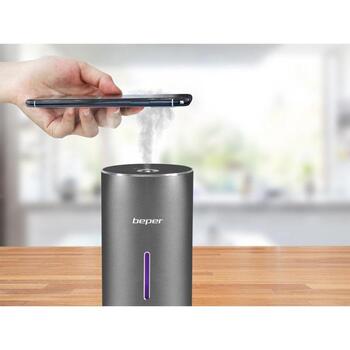 Beper Автоматический дезинфицирующий спрей P201UTP010, 135ml, 1200mAh, 2-4W, серый цвет, перезаряжаемая батарея, USB кабель (P201UTP010)