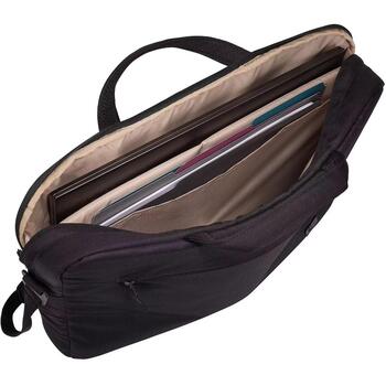 Case Logic Сумка для ноутбука Invigo Eco Attaché INVIA116 BLACK, 39,6 см, полиэстер, водоотталкивающая, съемный плечевой ремень (3205103)