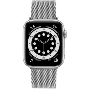 Fixed pulksteņa siksniņa FIXMEST-436-SL, sudraba, nerūsējošais tērauds, Milānas cilpa, magnētiskā aizdare, Apple Watch 38/40/41mm (FIXMEST-436-SL)