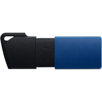 Kingston DataTraveler Exodia M USB флешка DTXM/64GB-2P, 64GB, USB 3.2 Gen 1, USB Type-A, 2 шт, черный синий, слайдер (DTXM/64GB-2P)