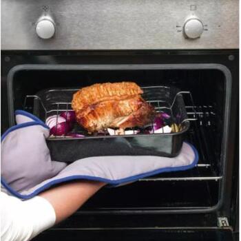Russell Hobbs Cepešpanna CW91612EU7, 34cm, 230°C, 0,7mm tērauds, viegli tīrāms, nerūsējošā tērauda redele (CW91612EU7)