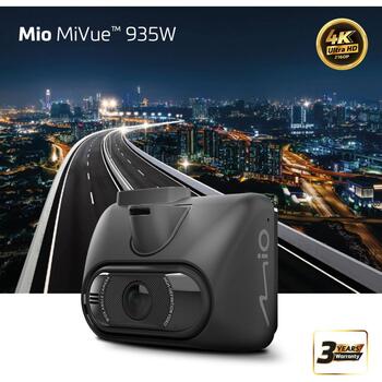 Mio digitālais video ierakstītājs 935W 5415N7310003, 4K 3840x2160/30fps, GPS, Wi-Fi, HDR, 2.7