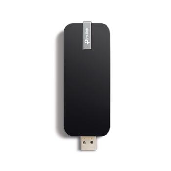 TP-Link Archer T4U AC1300 высокоэффективный беспроводной USB-адаптер 2.4 GHz 5 GHz USB 3.0 2 антенны Чёрный (ARCHERT4U)