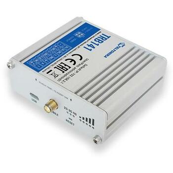 Teltonika I/O шлюз TRB141 LTE Cat 1, 1 x внешняя антенна, 128 МБ ОЗУ, 512 МБ Flash, IP30, 9-30 В DC, SMS управление (TRB141)