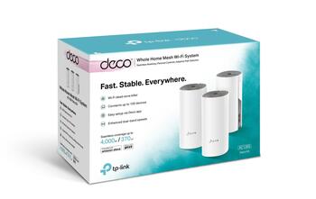 Система Mesh Wi-Fi для всего дома | Deco E4 (1-упаковка) | 867+300 Mbit/s | 10/100 Mbit/s | 2x Ethernet порта (DECOE4(1-PACK))