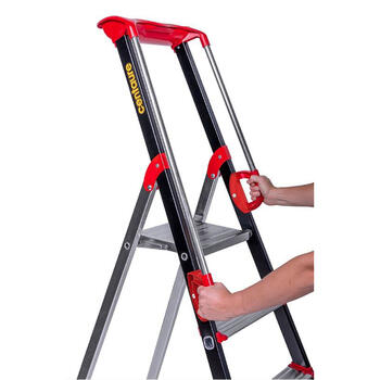 Kāpnes ar platformu un rokturiem PRO’UP 7 pakāpieni 239207 CENTAURE (239207)