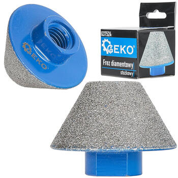 Geko M14 dimanta koniskā urbja frēze G37524, 20-48mm, dimanta pārklājums, M14 vītne (G37524)