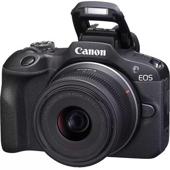 Canon EOS R100 беззеркальная камера + RF-S 18-45mm F4.5-6.3 IS STM объектив 6052C013, 24.1 МП, ISO 12800, 3.0