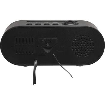 Denver Часы CRP-717 111131000380, 470 г, Черный, 60 мм, 67 мм, 160 мм, FM 87,5-108 МГц, Цифровой, LED, 2,29 см, Проекция, Красный (111131000380)