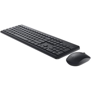 Dell klaviatūra un pele KM3322W 580-AKGK, 2.4 GHz, 3 pogas, bezvadu savienojums, akumulatori iekļauti, ukraiņu (580-AKGK)