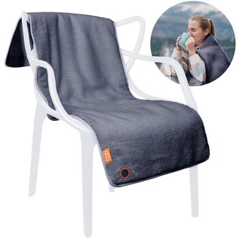 Bodi-Tek Обогреваемый плед THHT-GR-EU/1,0, 120mm × 50mm, Полиэстер, 3 температурных режима, 10000 mAh аккумулятор (THHT-GR-EU/1,0)