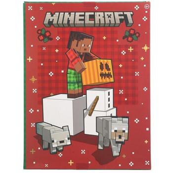 Paladone Minecraft kancelejas piederumu adventes kalendārs PP14078MCF, 27 gab., daudzkrāsains, plastmasa, no 3 g. (PP14078MCF)