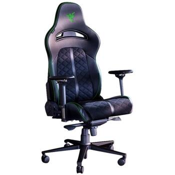 Razer Игровое Кресло Enki EPU RZ38-03720100-R3G1, 68см, 67см, 131-141см, 24.1кг, 5 колес, эргономичная поддержка (RZ38-03720100-R3G1)