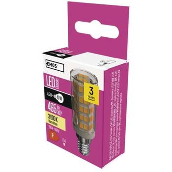 Emos LED лампочка для вытяжки ZQ9140, 4,5 Вт, 465 лм, теплый белый, E14, 3000 K, 30 000 часов (ZQ9140)
