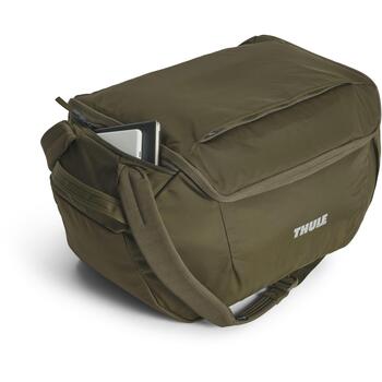 Thule дорожная сумка 3205616, 40 л, молния, плечевой ремень, ручки, внешний карман, зелёная (3205616)