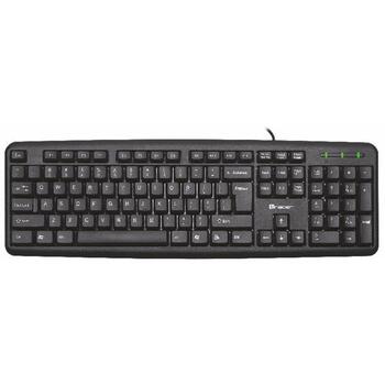 Tracer klaviatūra Maverick TRAKLA43371, 1.5m, membrāna, ergonomisks, pilna izmēra, USB savienojums (TRAKLA43371)