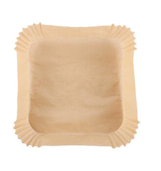 Universālas kvadrāta cepšanas papīra formas gaisa friteriem 100 gab 20×20×4.5 cm AD6732 Adler (AD 6732)