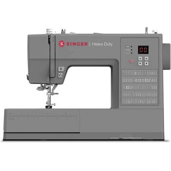 Singer Šujmašīna HD6605C, 100 dūrieni, 6 automātiskie pogas caurumi, LCD displejs, regulējams dūriena garums un platums (HD6605C)