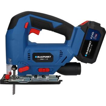 Blaupunkt Лобзик CJ5010, 1.2кг, 230мм, 75мм, 205мм, 18В, 20мм толщина древесины, 20мм толщина стали, маятниковое движение (CJ5010)