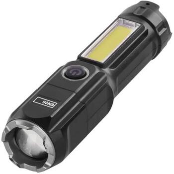 Emos перезаряжаемый фонарик P3214, 150 лм, 1200 мАч, 80 г, IP44, 4 режима, Micro USB, ударопрочный (P3214)