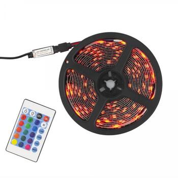 White Shark LED лента HELIOS-5, 5 м, 5-12 В, IP65, 30 светодиодов, 5 Вт, пульт дистанционного управления (HELIOS-5)