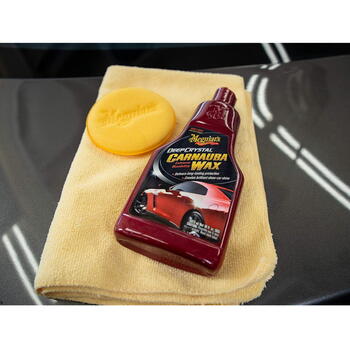 Meguiar's A2216 Deep Crystal Карнаубский прозрачный защитный воск финального слоя 473 мл Бутылка (A2216)