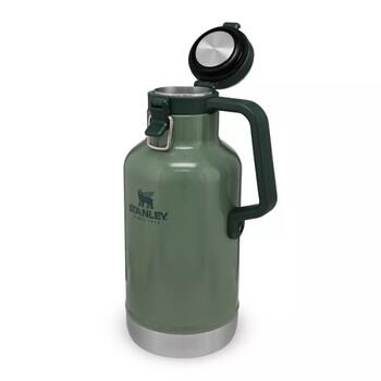 Stanley The Easy-Pour Growler Classic 2801941067, 1,9 л, нержавеющая сталь, вакуумная изоляция, герметичная крышка, без BPA (2801941067)