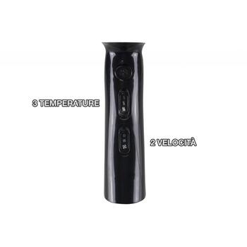 Beper Фен P301ASC002, 2200W, 2 скорости, 3 температурных режима, 2 насадки, диффузор, съемный фильтр, холодный воздух (P301ASC002)